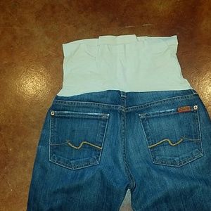 7 for all Mankind Maternity Jeans - Size 28